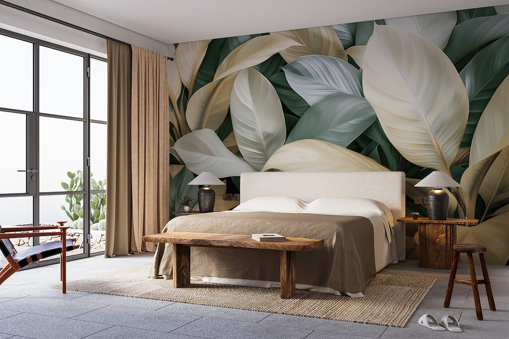 Leafy Embrace in an interior