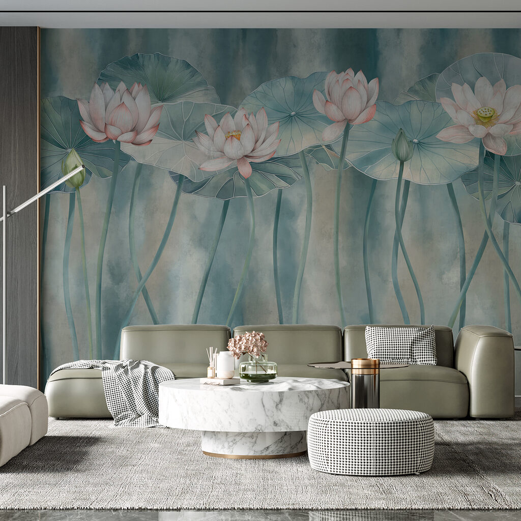 Lotus in a Row — interior 1