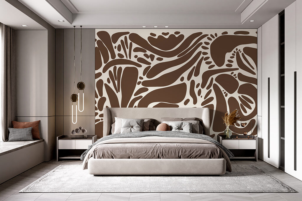 Playful Cutout Shapes in an interior
