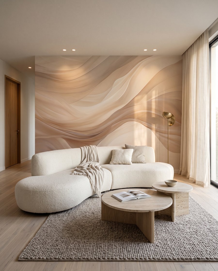 Gentle Flow in an interior