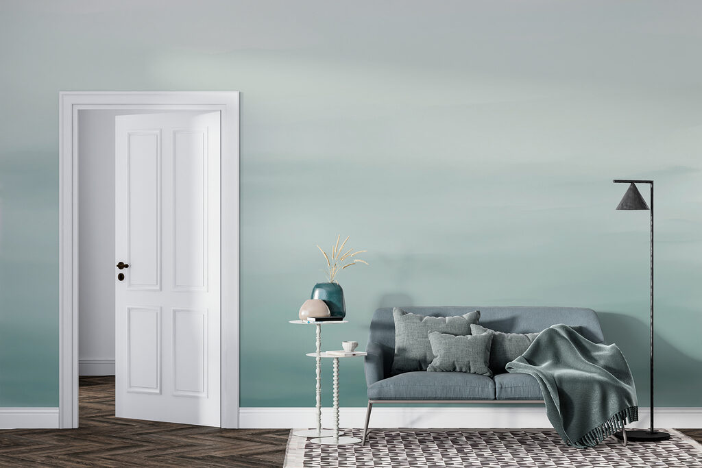 Watercolour Stillness in an interior
