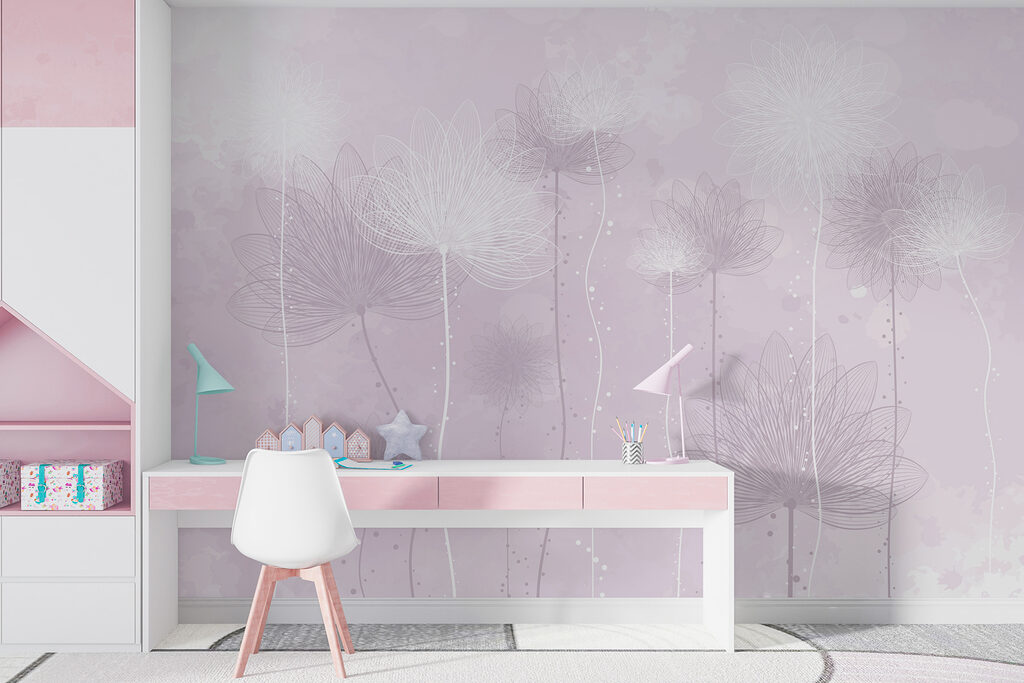 Faint Flower Stems — interior 3