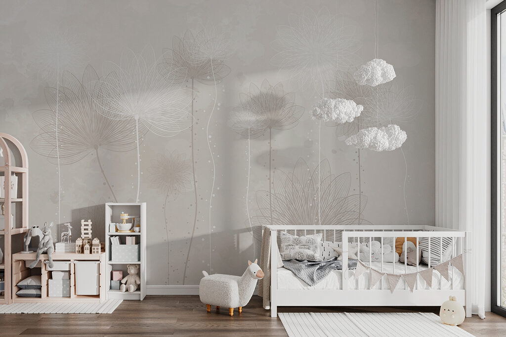 Faint Flower Stems — interior 3