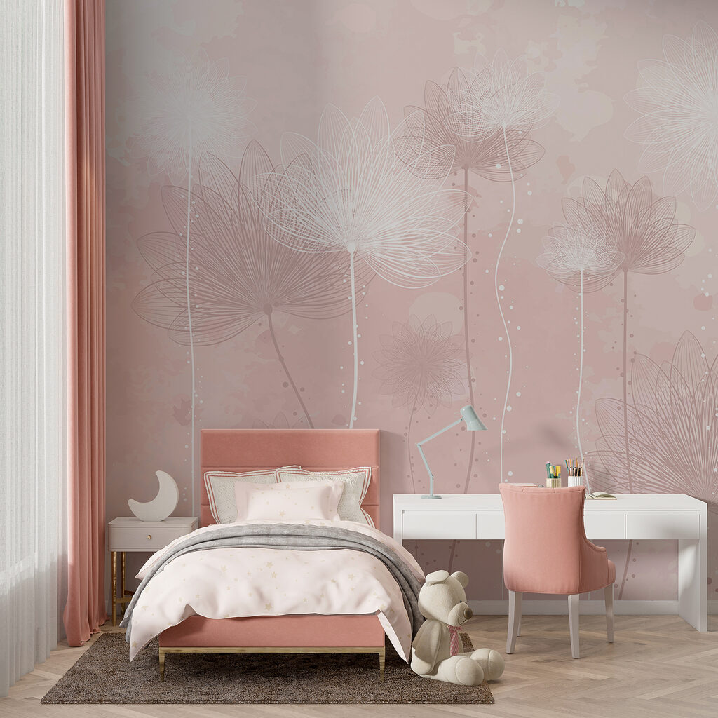 Faint Flower Stems — interior 2