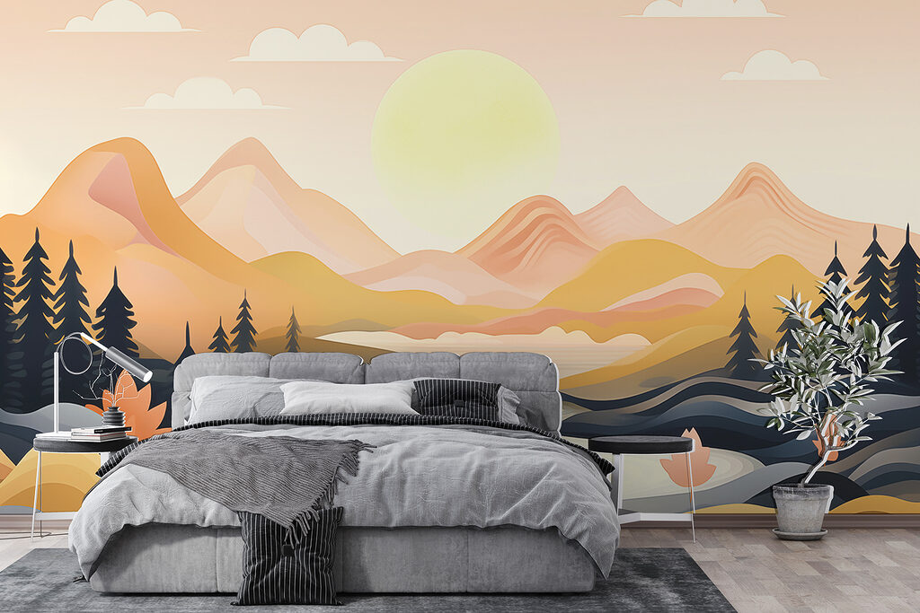 Sun above a river — interior 2