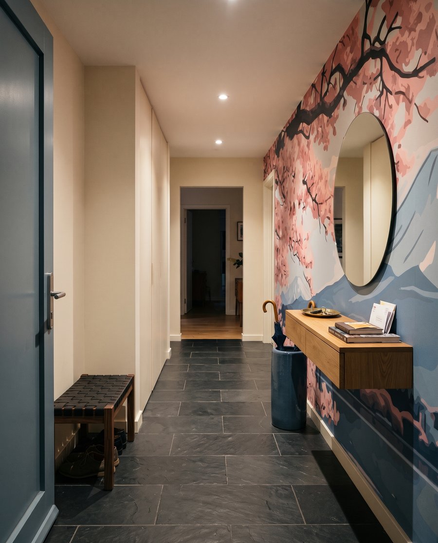 Blossom Mountain in an interior