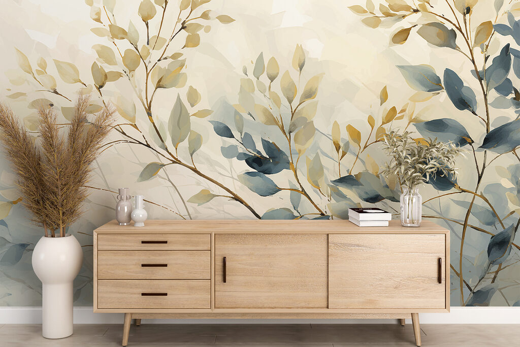 Delicate golden branches — interior 2