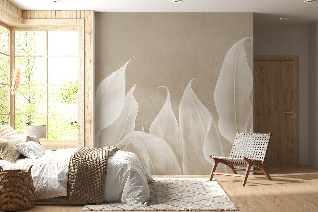 Translucent leaves rising — interior 1