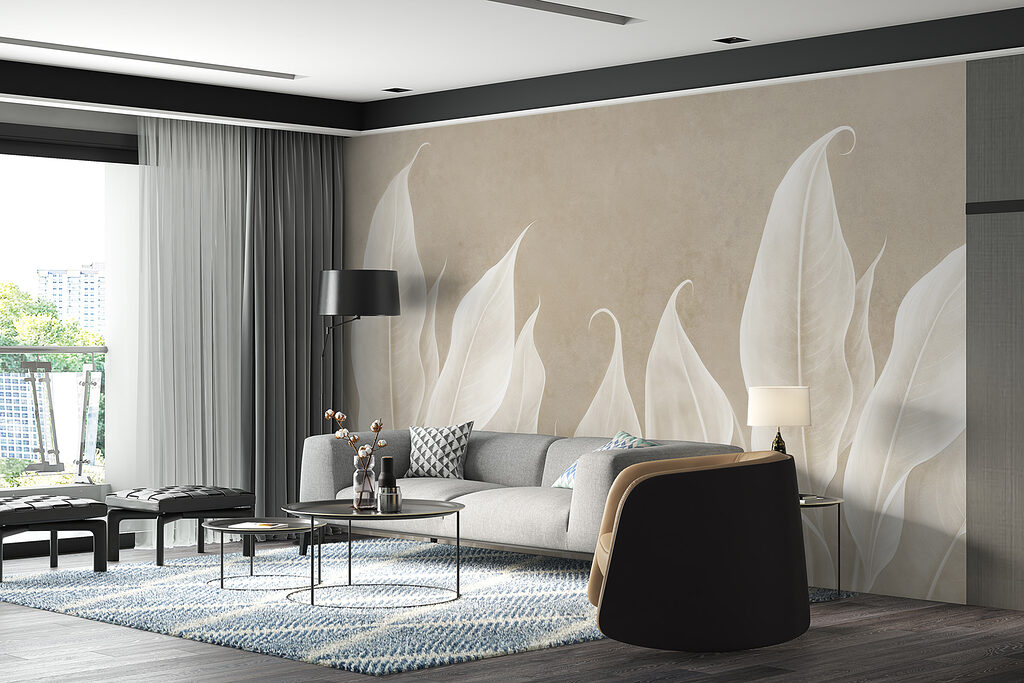 Translucent leaves rising — interior 2