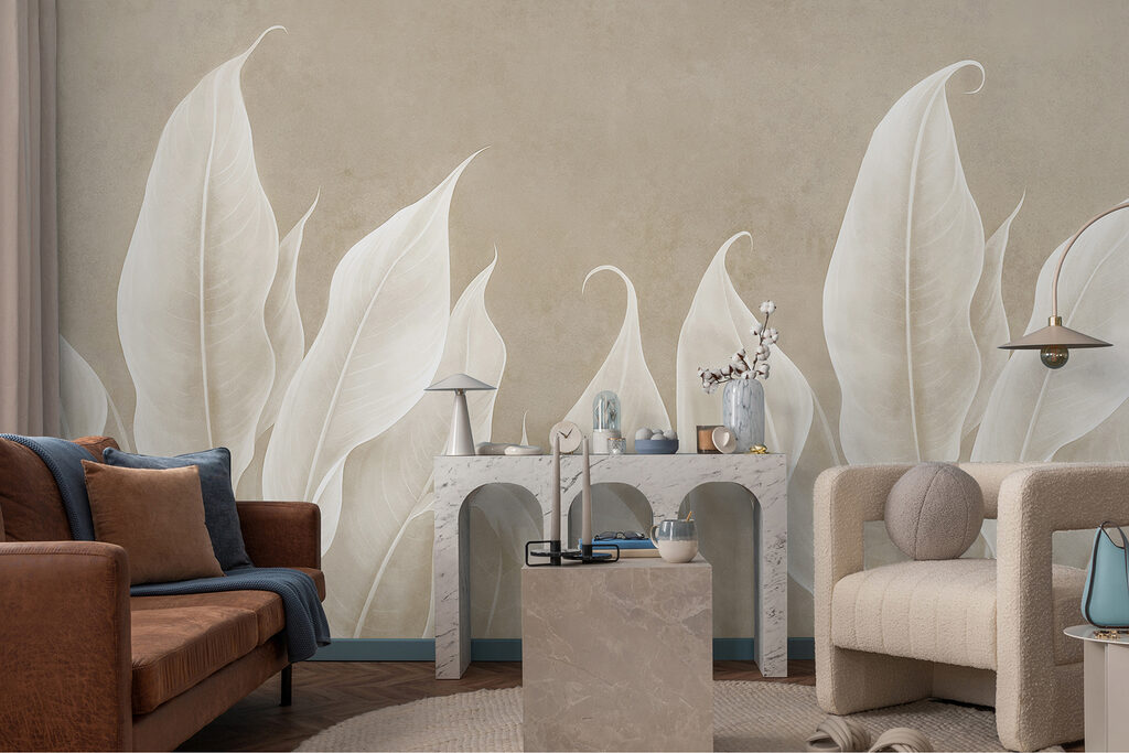 Translucent leaves rising — interior 3
