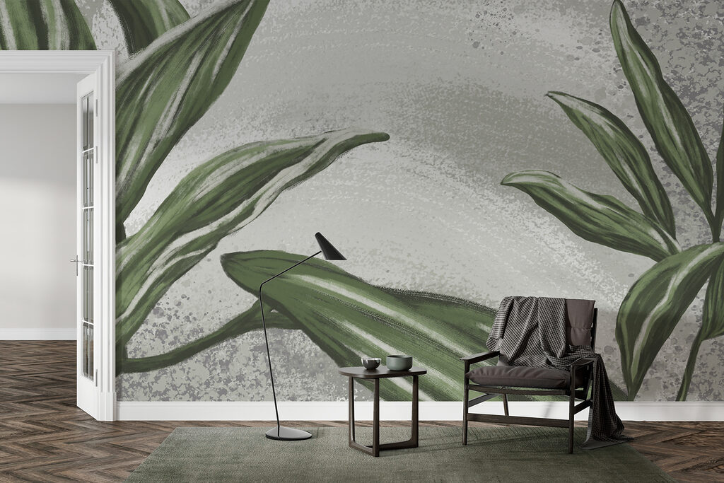 Long green leaves — interior 5