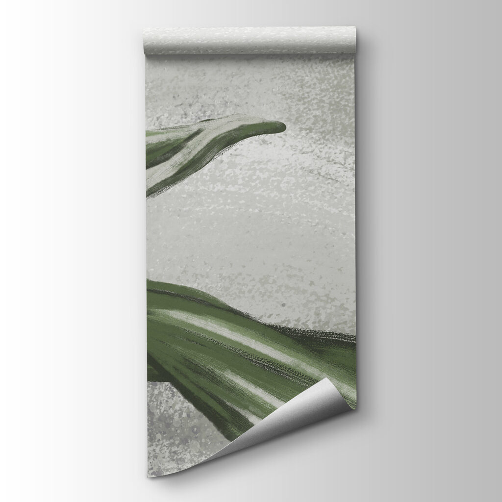 Long green leaves — product view