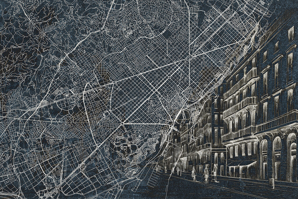 City Map and Facades — full design