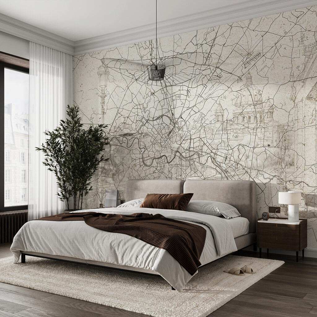 City map with river — interior 2