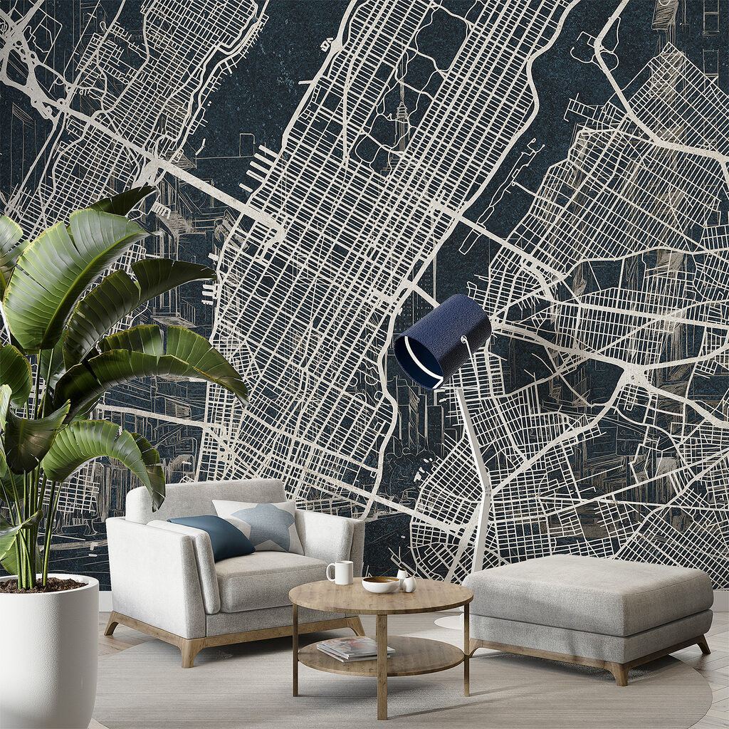 Manhattan Street Map — interior 1
