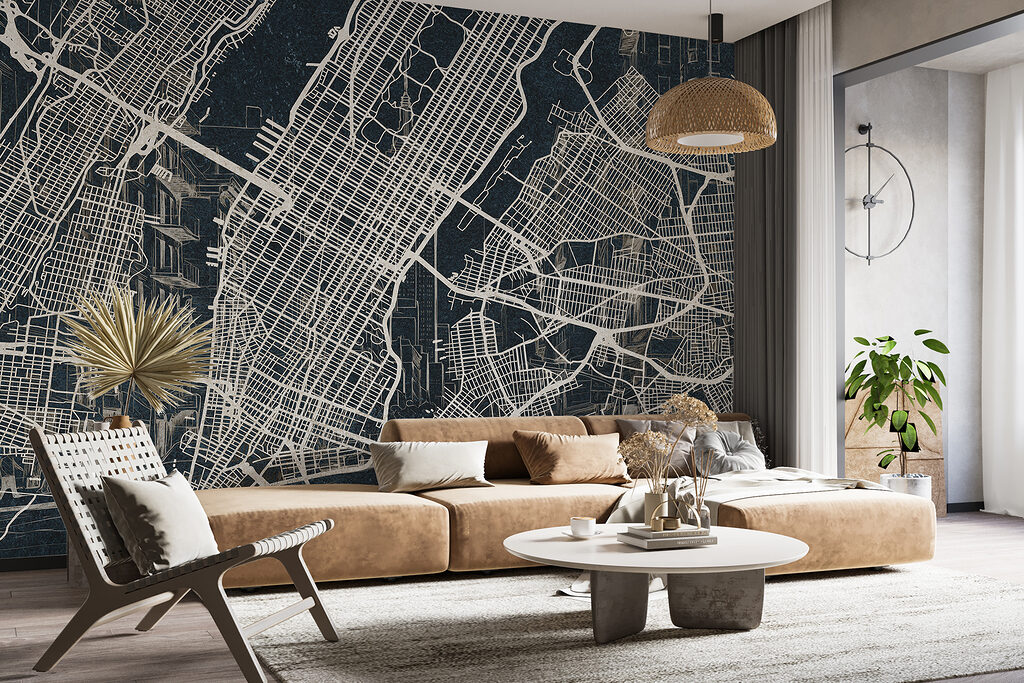 Manhattan Street Map — interior 2