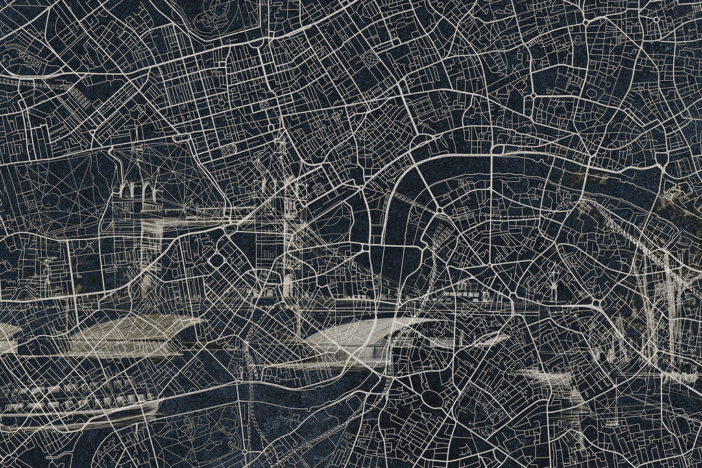 Urban Map Lines — full design
