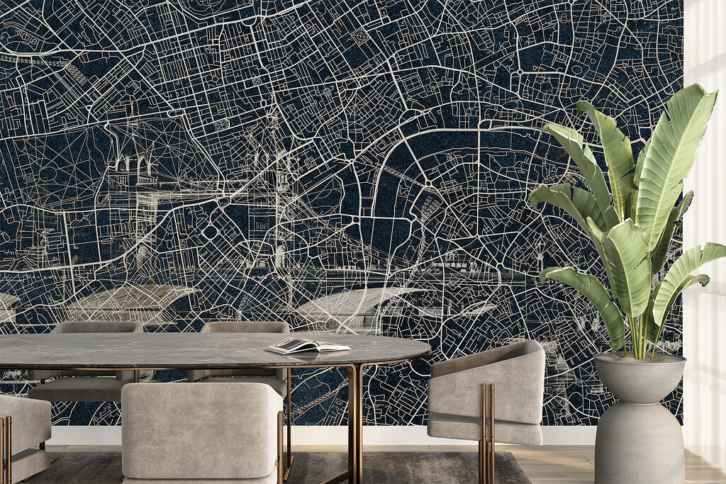 Urban Map Lines — interior 3