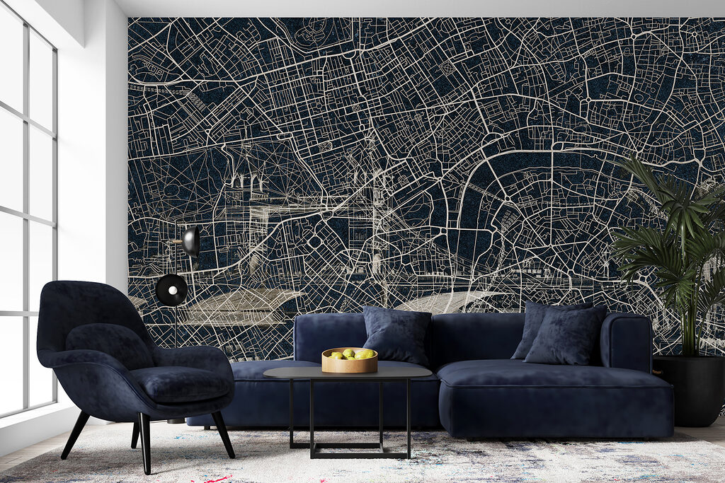 Urban Map Lines — interior 4