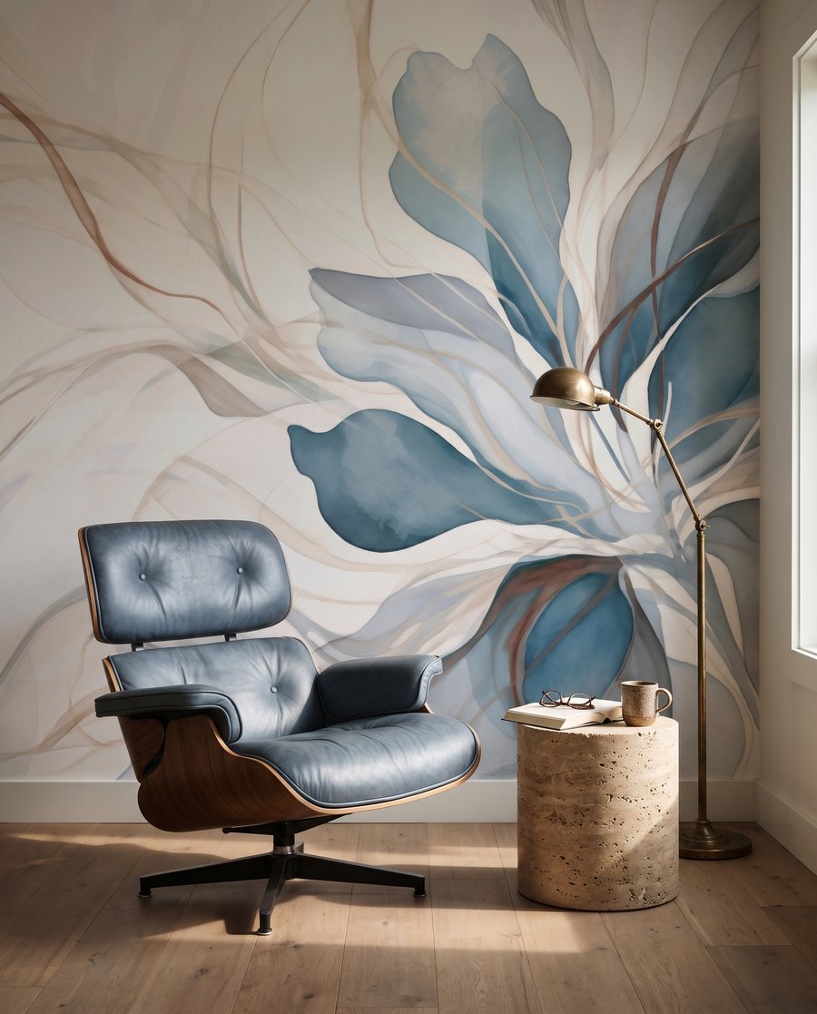 Leaf in Motion in an interior