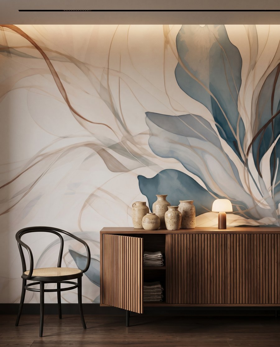 Leaf in Motion in an interior