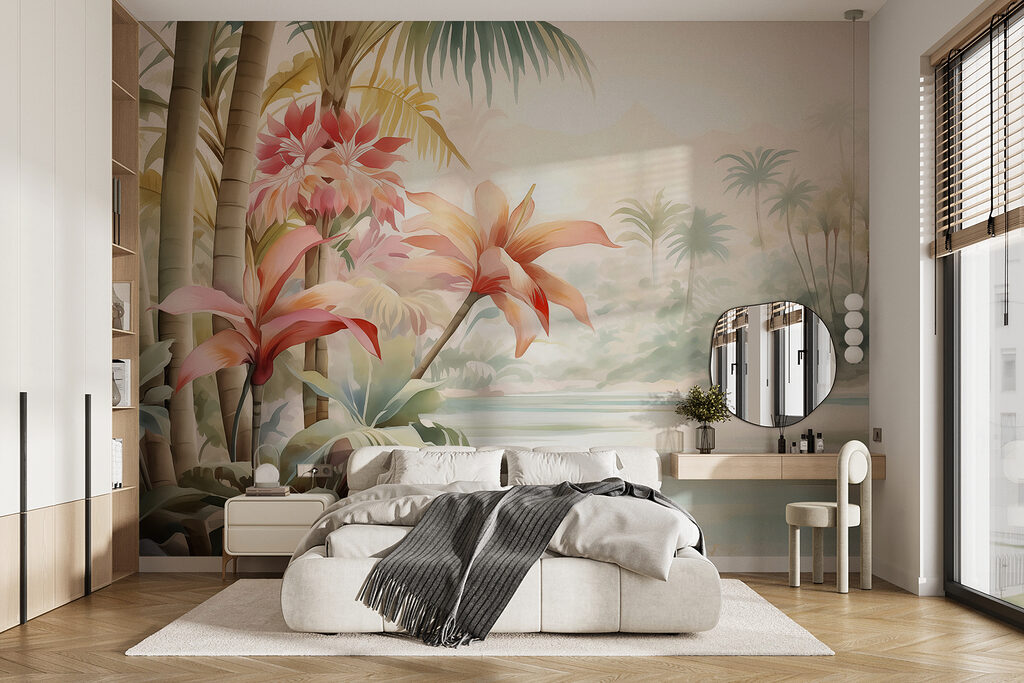 Island Garden in an interior