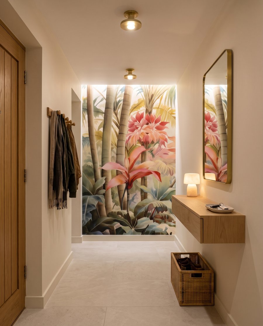 Island Garden in an interior