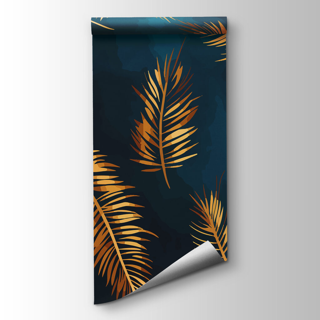 Golden palm fronds — product view