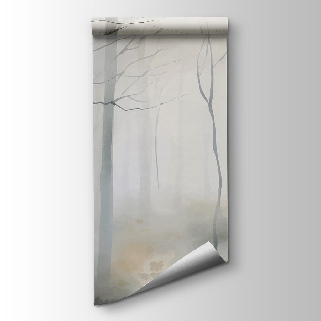 Light between bare trunks — product view