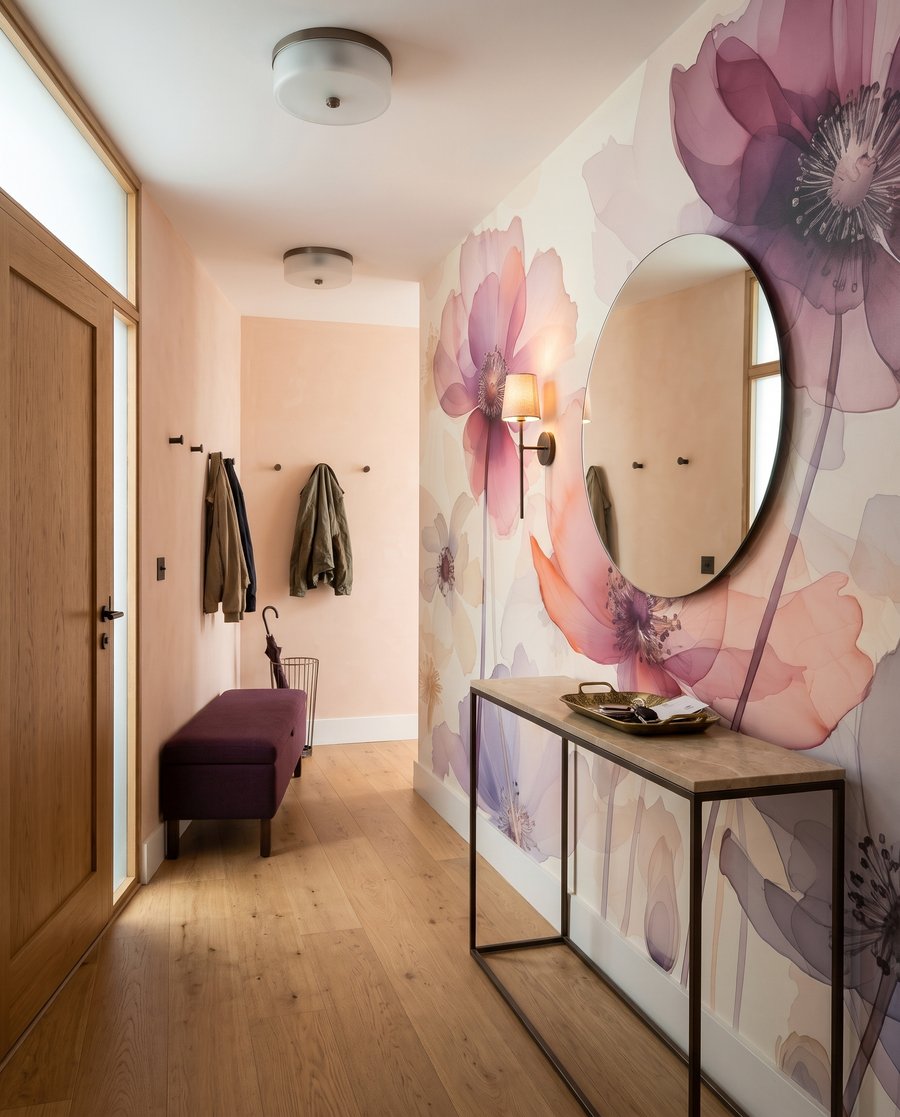 Petals in Colour in an interior