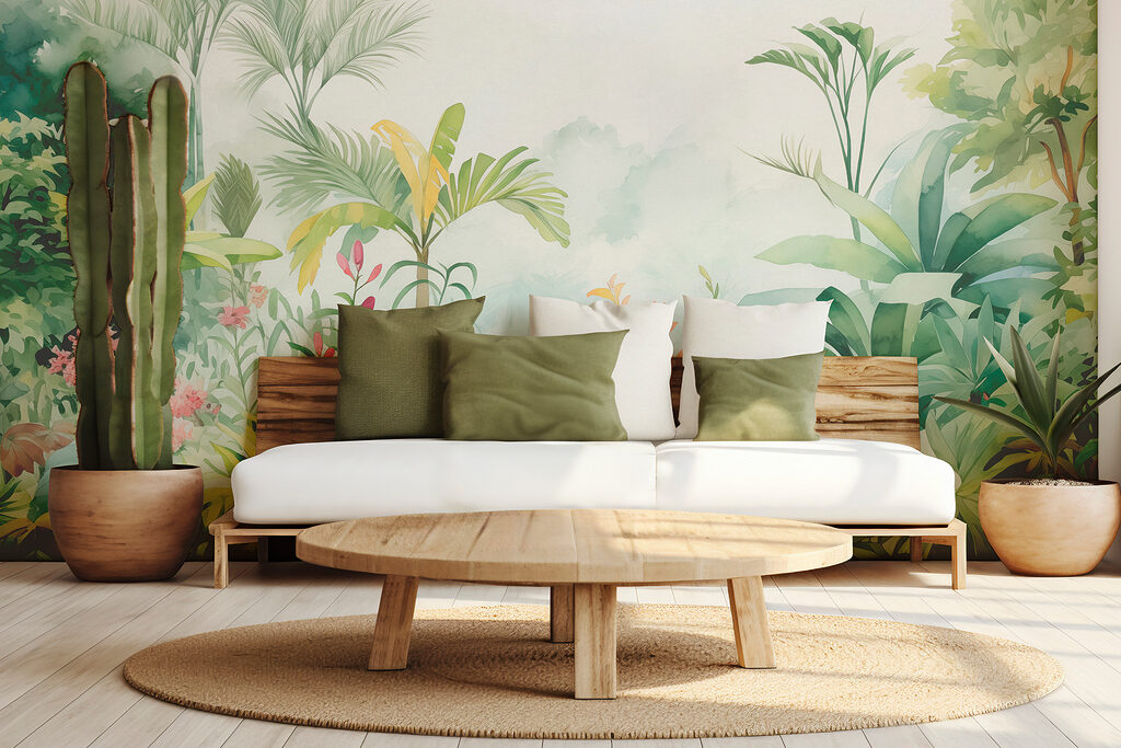 Tropical garden — interior 2