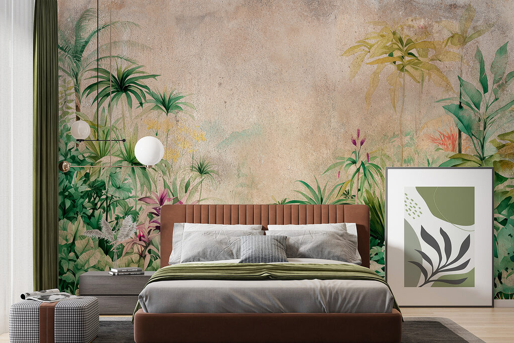 Tropical plant border — interior 1