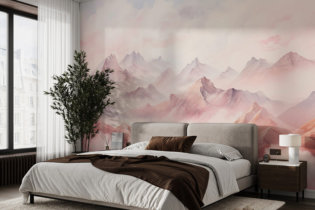 Mountain ridges in clouds — interior 1