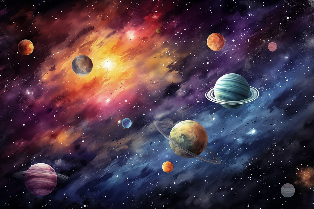 Cosmic Worlds — full design