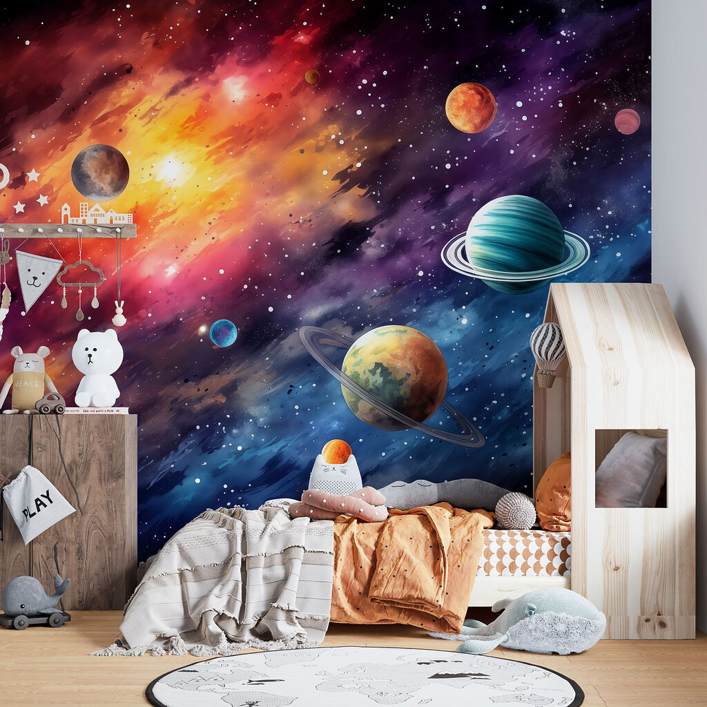 Cosmic Worlds in an interior