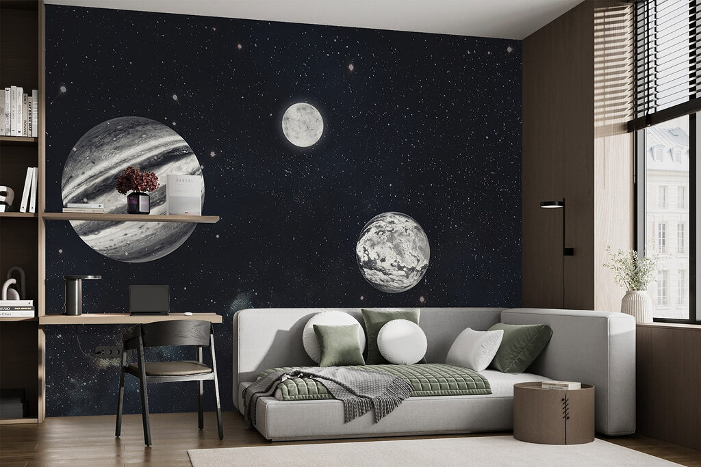 Black and white planets — interior 3