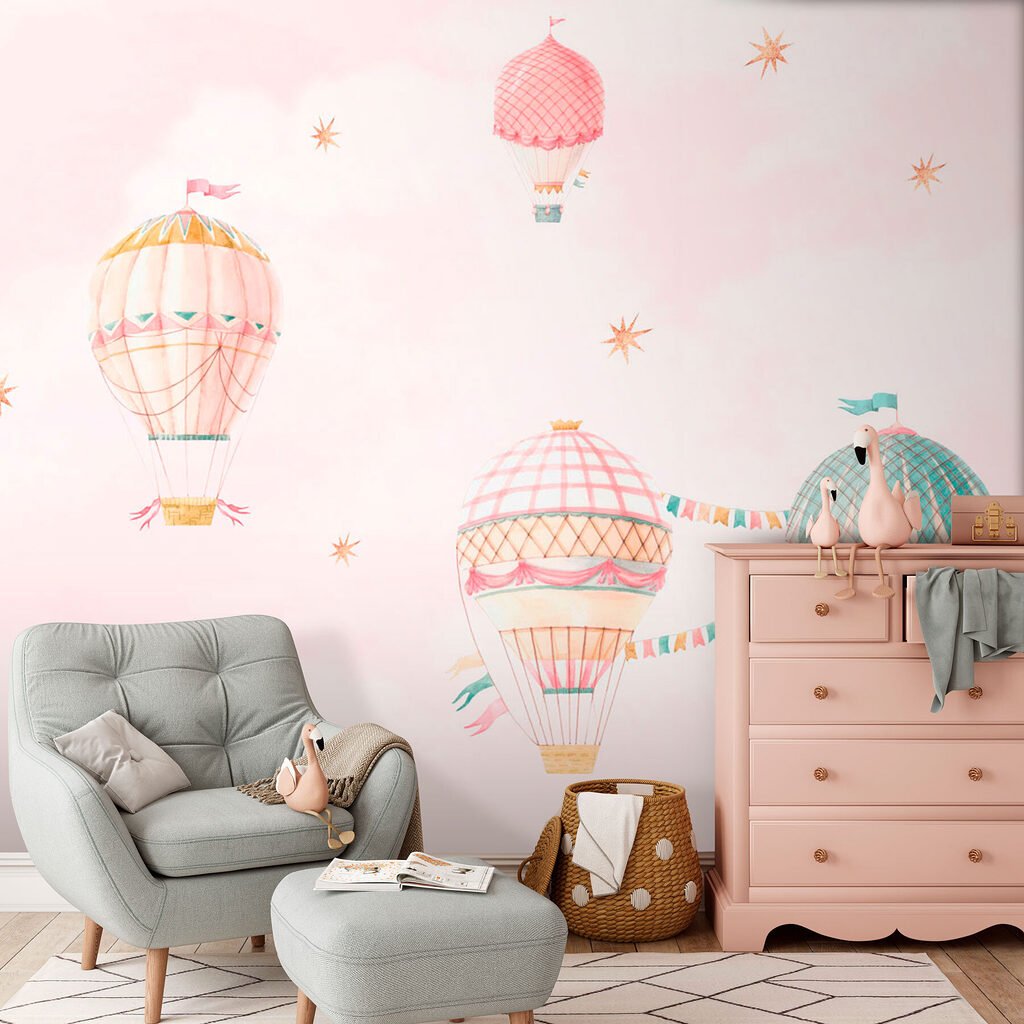 Small pastel balloons — interior 2