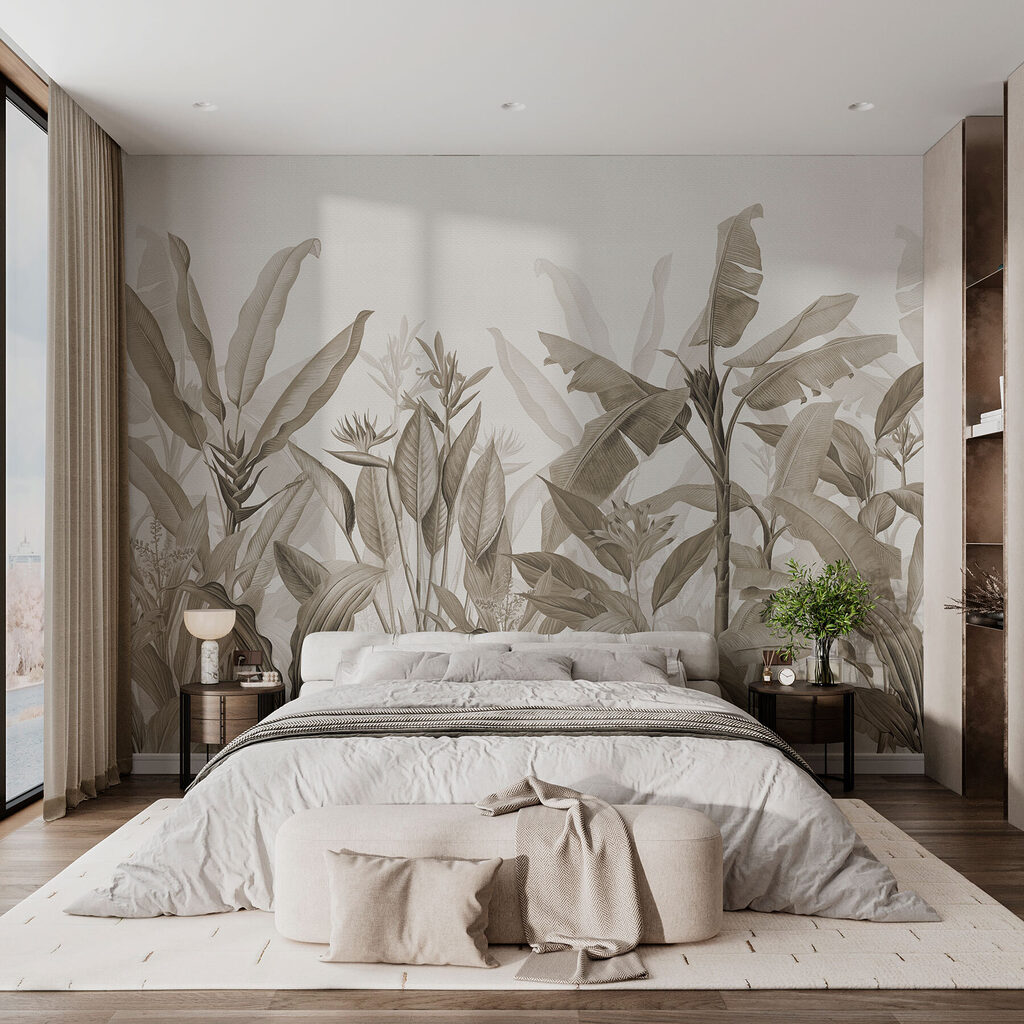 Birds in Tropical Leaves — interior 2