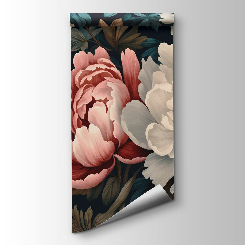 Peonies on Dark Foliage — product view