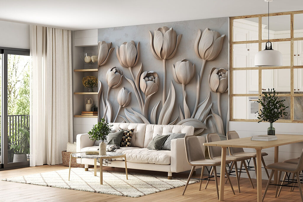 Tulips in Sculpted Light — interior 3