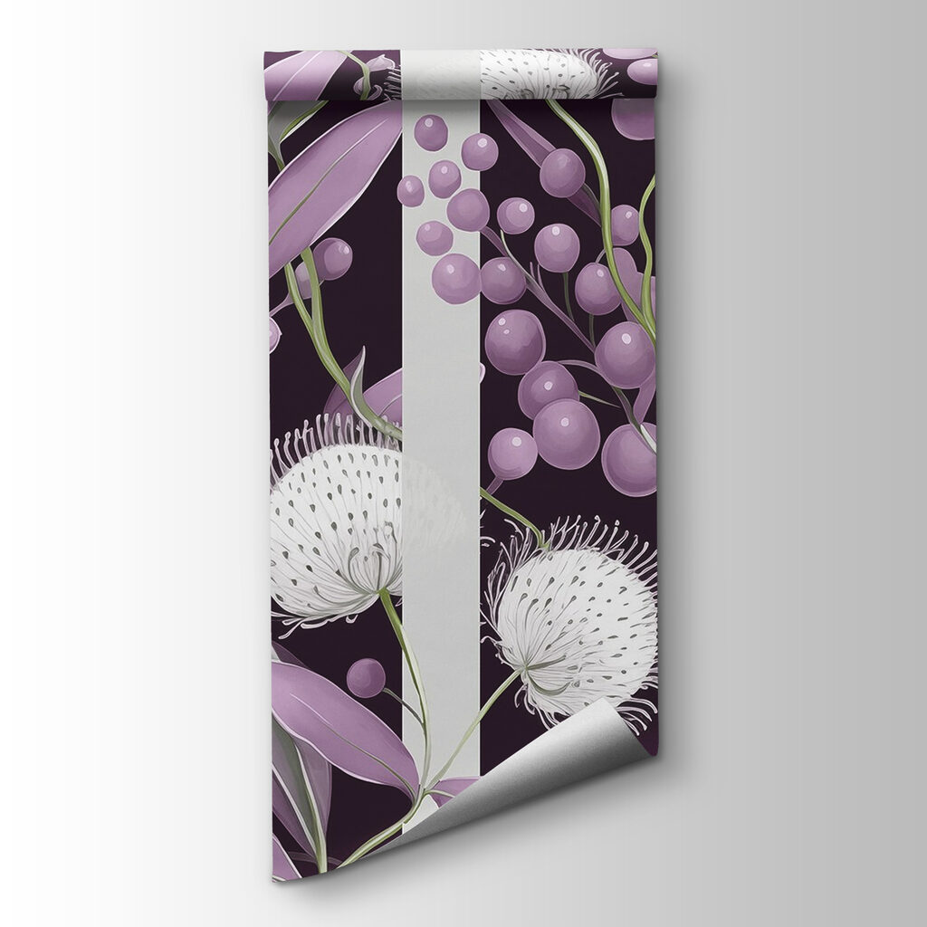Botanical Stripe Pattern — product view