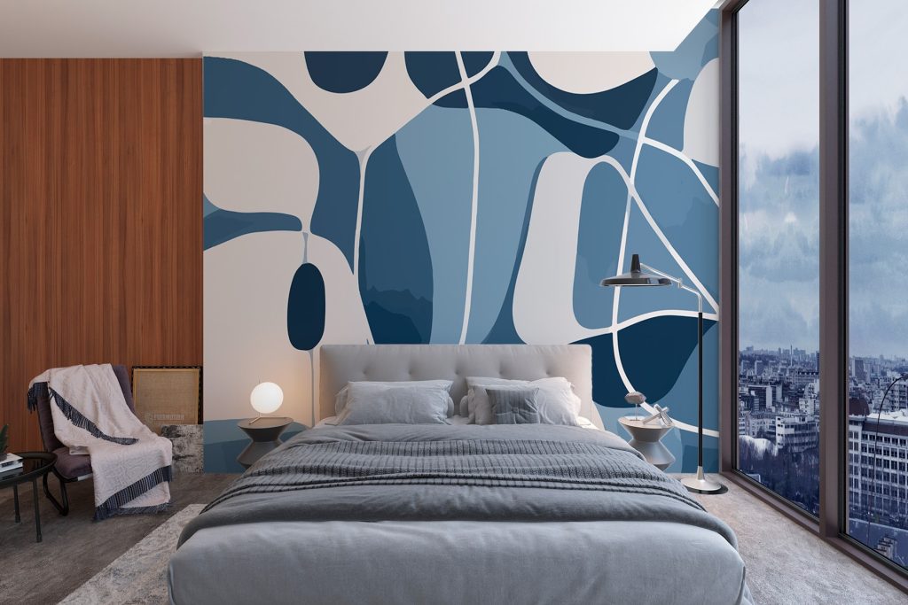 Rounded shapes, thin lines — interior 2