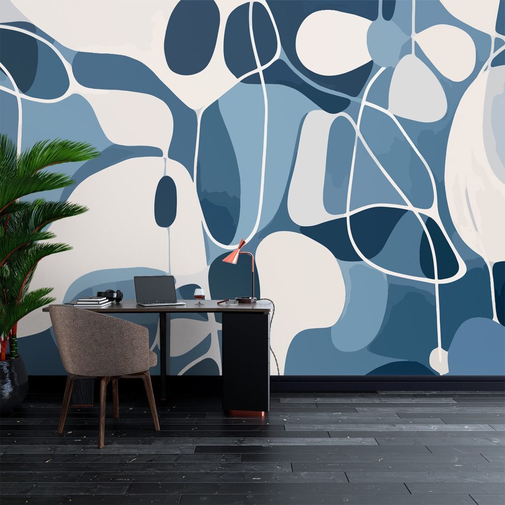 Rounded shapes, thin lines — interior 3