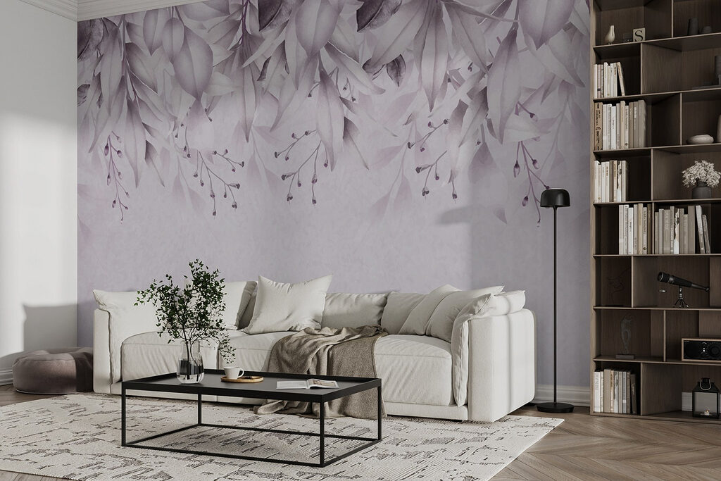 Hanging Petal Tapestry in an interior