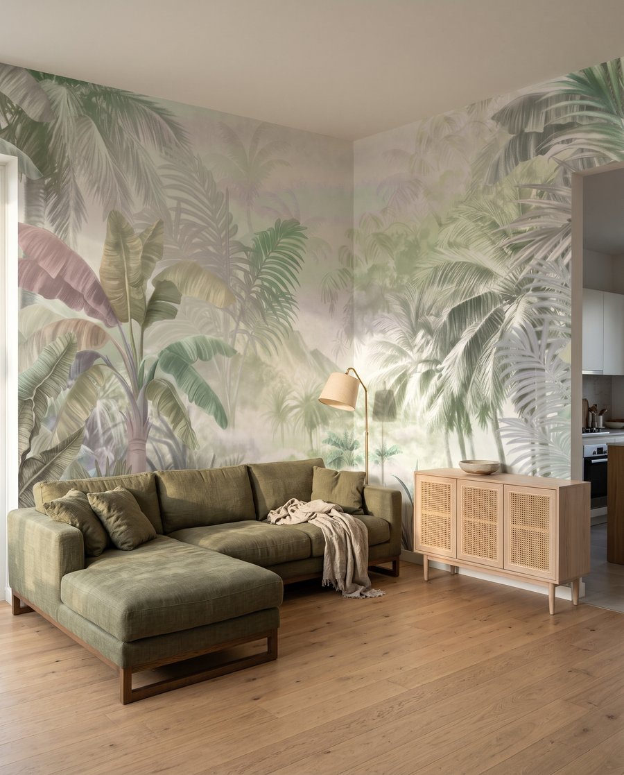 Jungle Wash in an interior