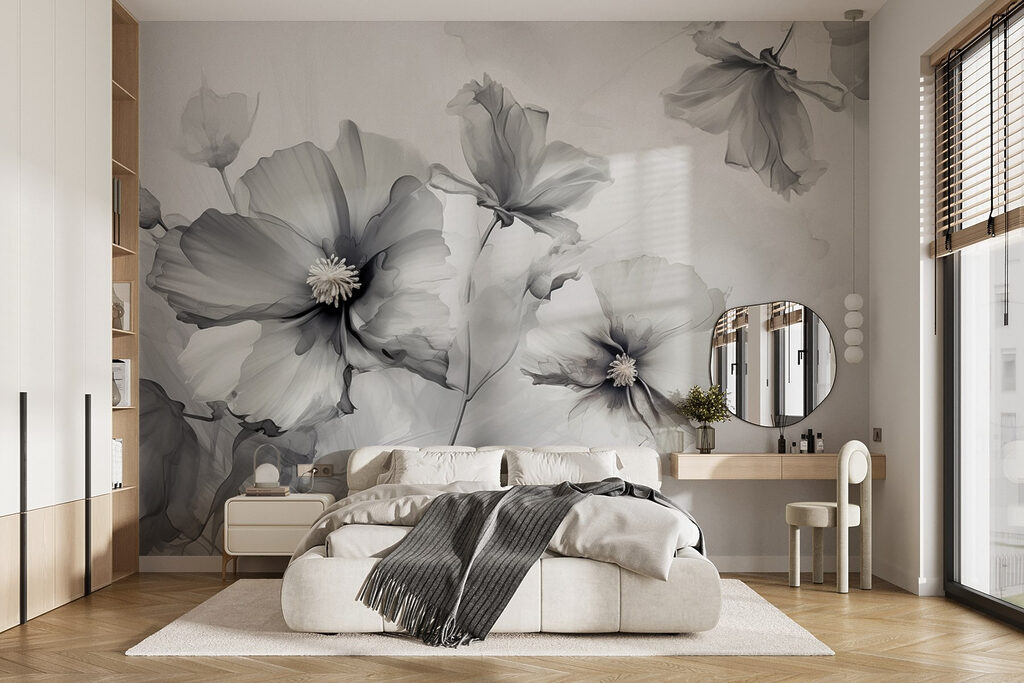 Loose flowers in watercolour — interior 1
