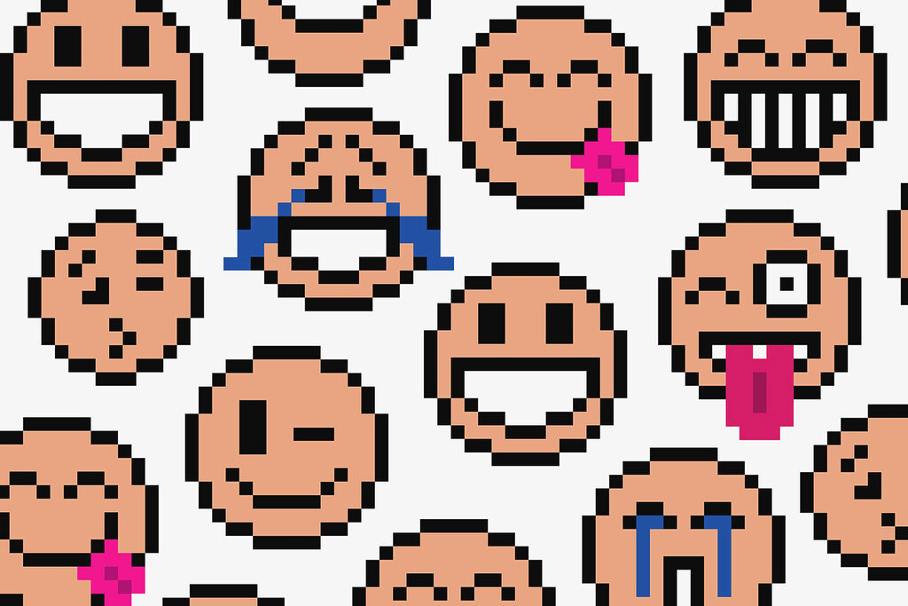 Pixel Faces — full design