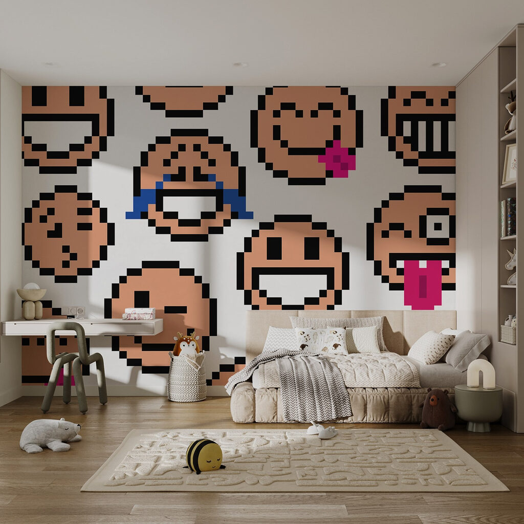 Pixel Faces — interior 2