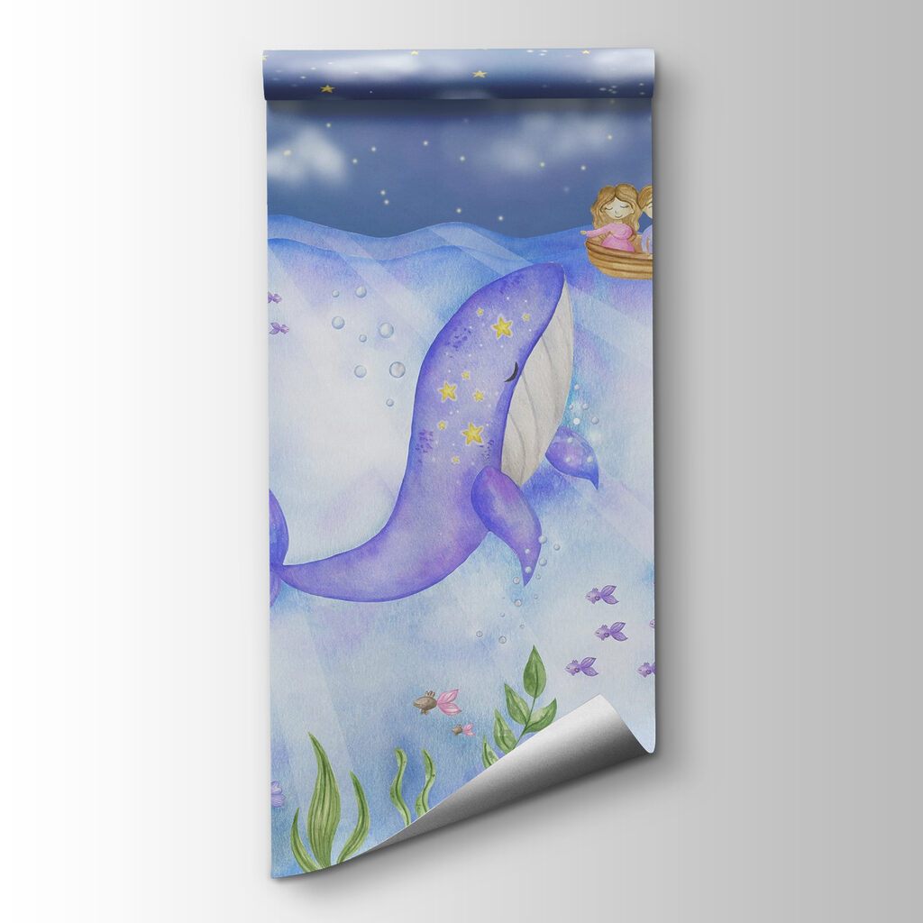 Whale under the stars — product view