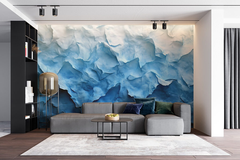 Folded paper effect — interior 3